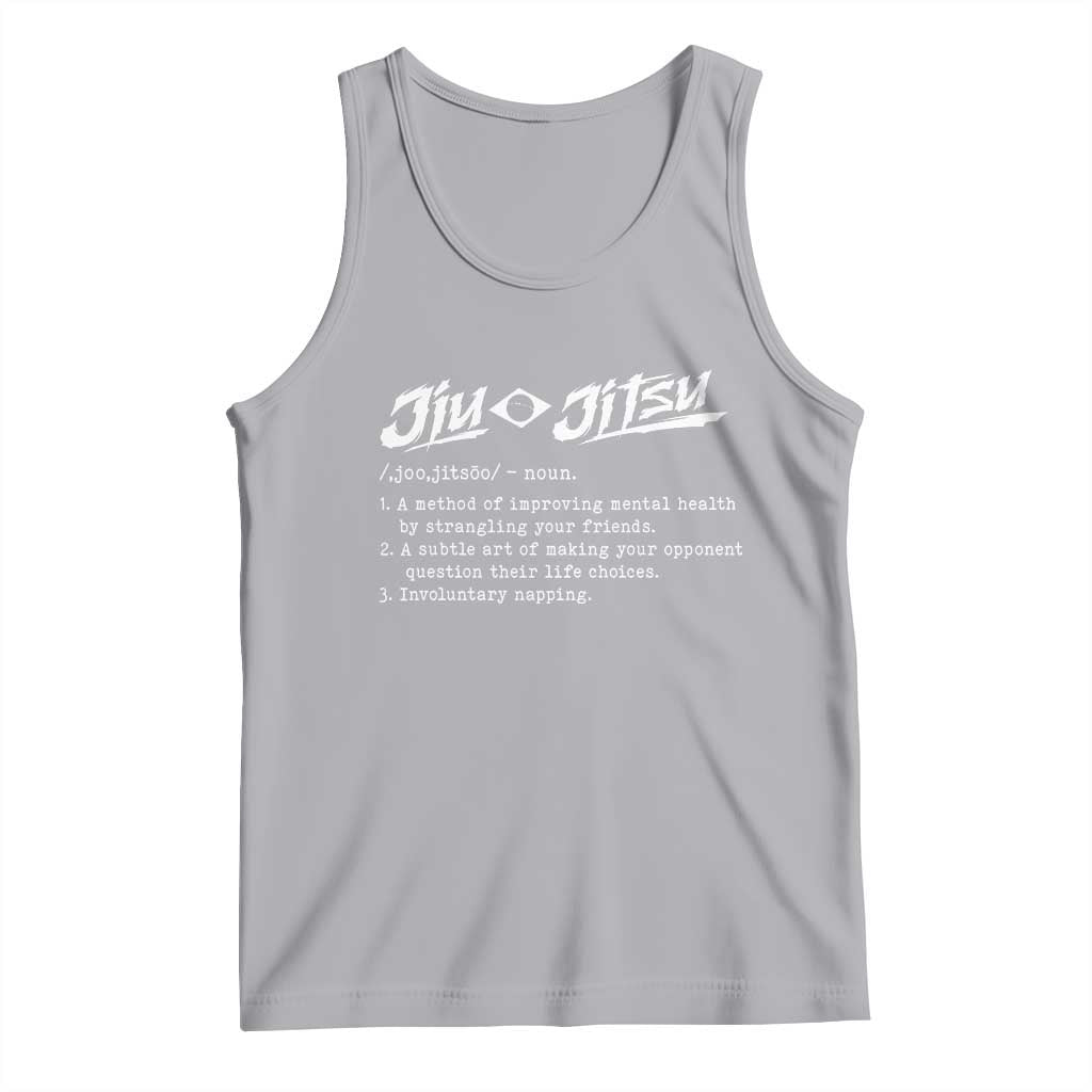 Funny Brazilian Jiu Jitsu Tank Top Jiujitsu Definition BJJ - Wonder Print Shop