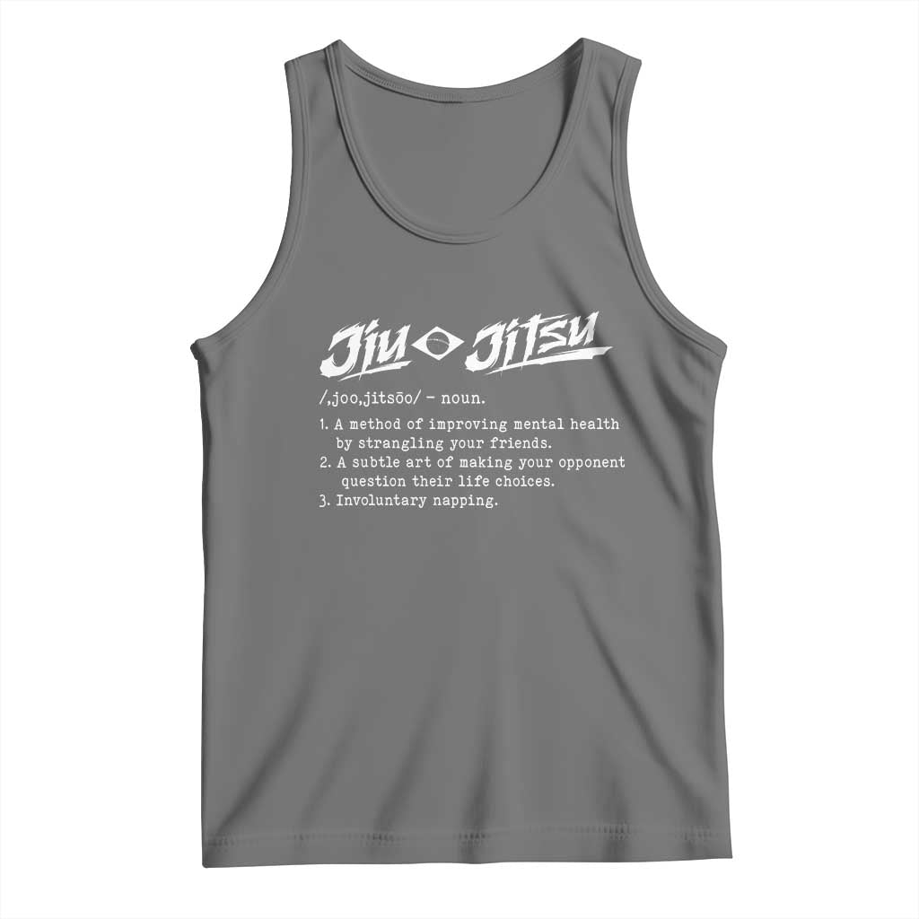 Funny Brazilian Jiu Jitsu Tank Top Jiujitsu Definition BJJ - Wonder Print Shop