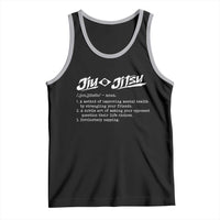Funny Brazilian Jiu Jitsu Tank Top Jiujitsu Definition BJJ - Wonder Print Shop