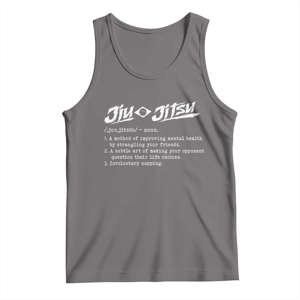 Funny Brazilian Jiu Jitsu Tank Top Jiujitsu Definition BJJ - Wonder Print Shop