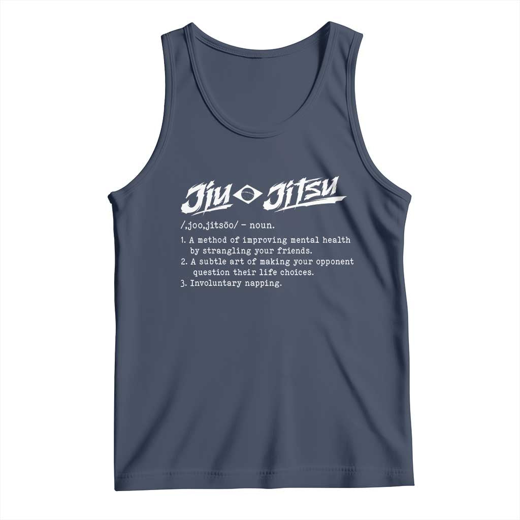 Funny Brazilian Jiu Jitsu Tank Top Jiujitsu Definition BJJ - Wonder Print Shop