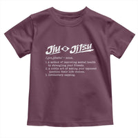 Funny Brazilian Jiu Jitsu Toddler T Shirt Jiujitsu Definition BJJ - Wonder Print Shop