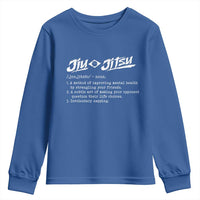 Funny Brazilian Jiu Jitsu Youth Sweatshirt Jiujitsu Definition BJJ - Wonder Print Shop