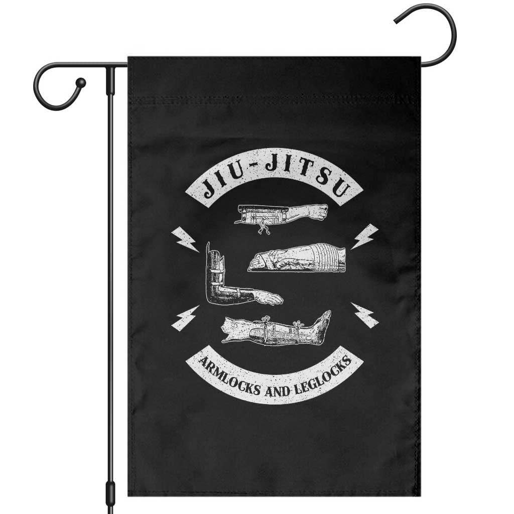 Vintage Jiu Jitsu Garden Flag Armlocks and Leglocks BJJ Grappling Fans - Wonder Print Shop