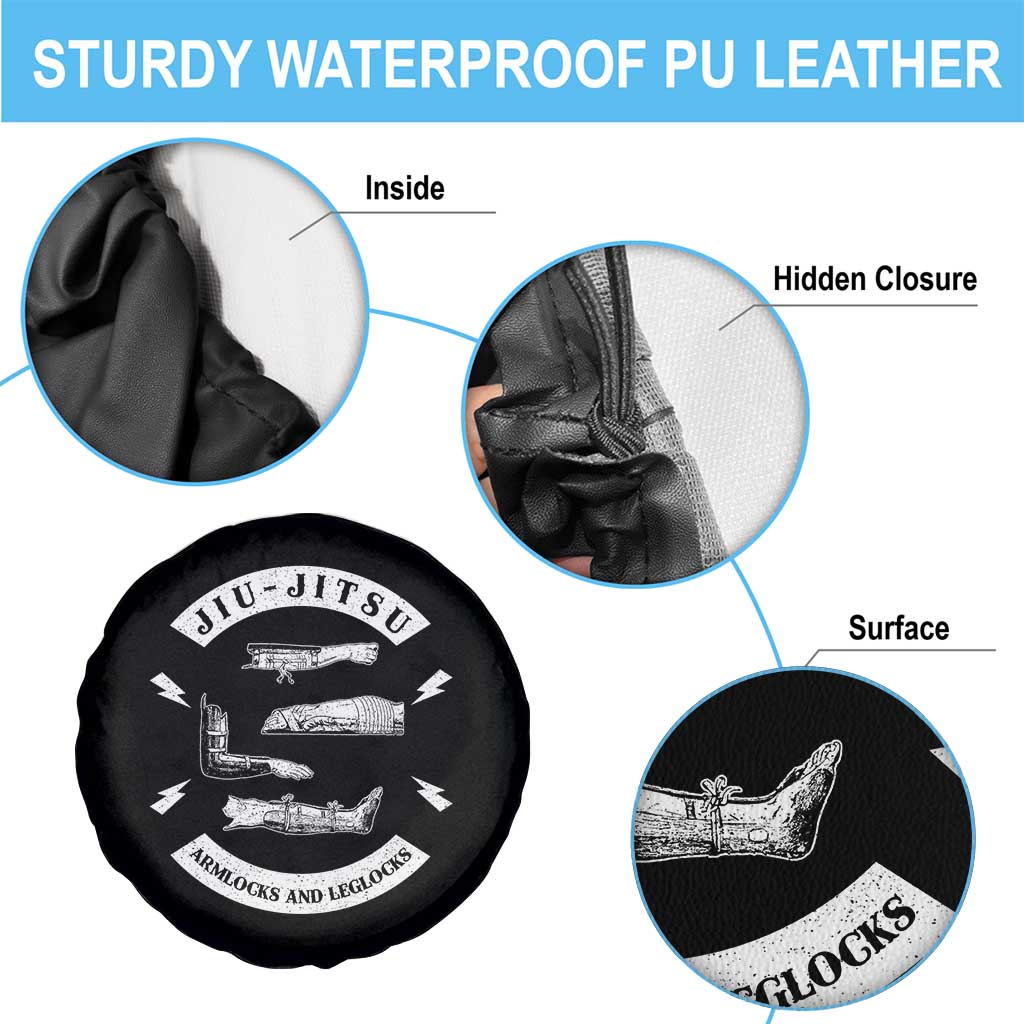 Vintage Jiu Jitsu Spare Tire Cover Armlocks and Leglocks BJJ Grappling Fans - Wonder Print Shop
