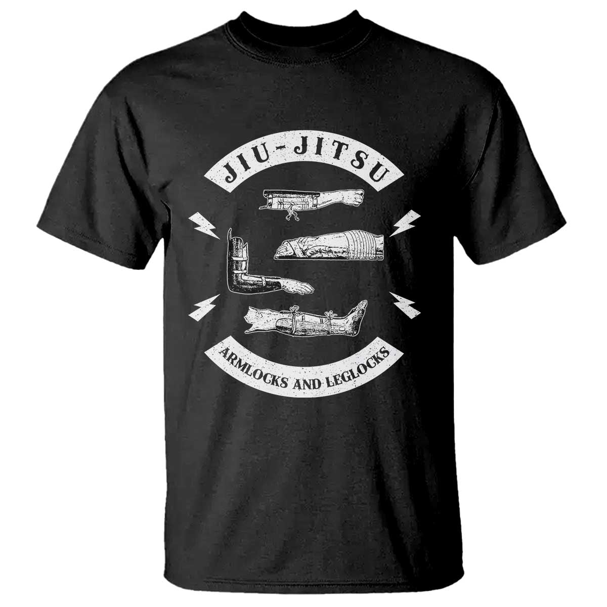 Vintage Jiu Jitsu T Shirt Armlocks and Leglocks BJJ Grappling Fans - Wonder Print Shop