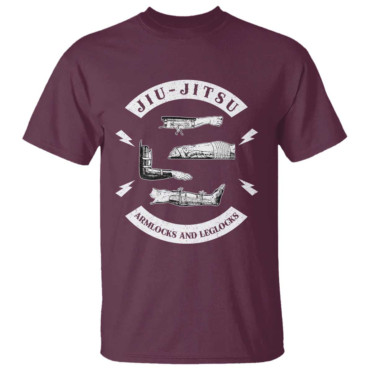 Vintage Jiu Jitsu T Shirt Armlocks and Leglocks BJJ Grappling Fans - Wonder Print Shop