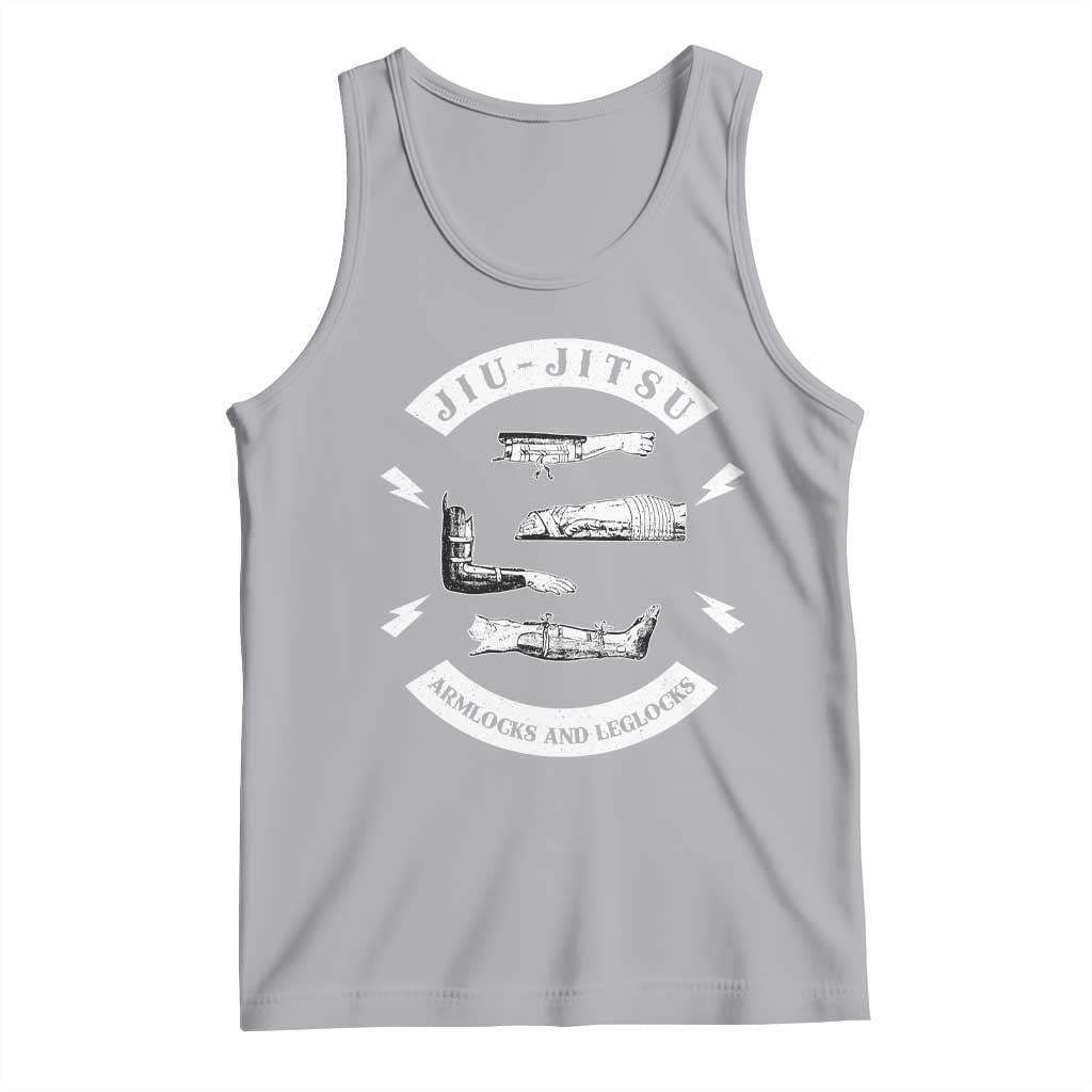 Vintage Jiu Jitsu Tank Top Armlocks and Leglocks BJJ Grappling Fans - Wonder Print Shop