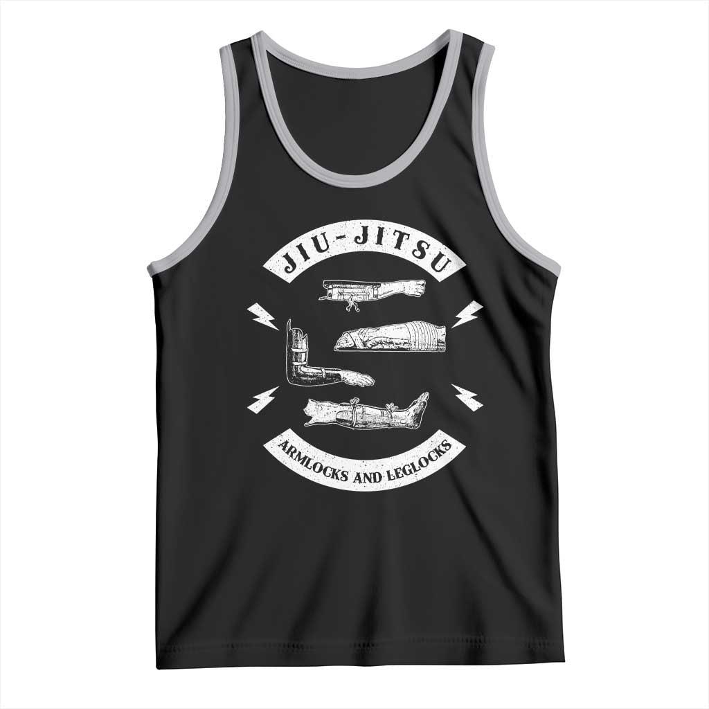 Vintage Jiu Jitsu Tank Top Armlocks and Leglocks BJJ Grappling Fans - Wonder Print Shop