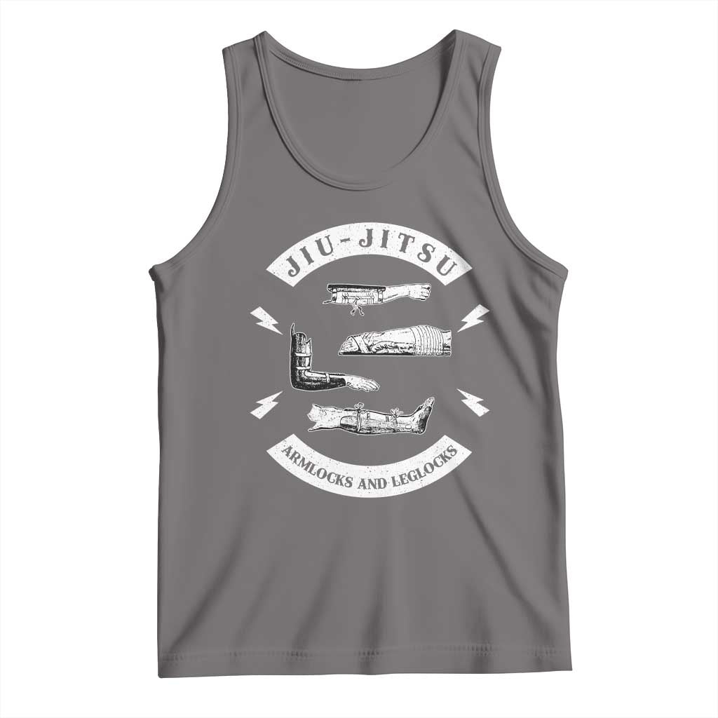 Vintage Jiu Jitsu Tank Top Armlocks and Leglocks BJJ Grappling Fans - Wonder Print Shop