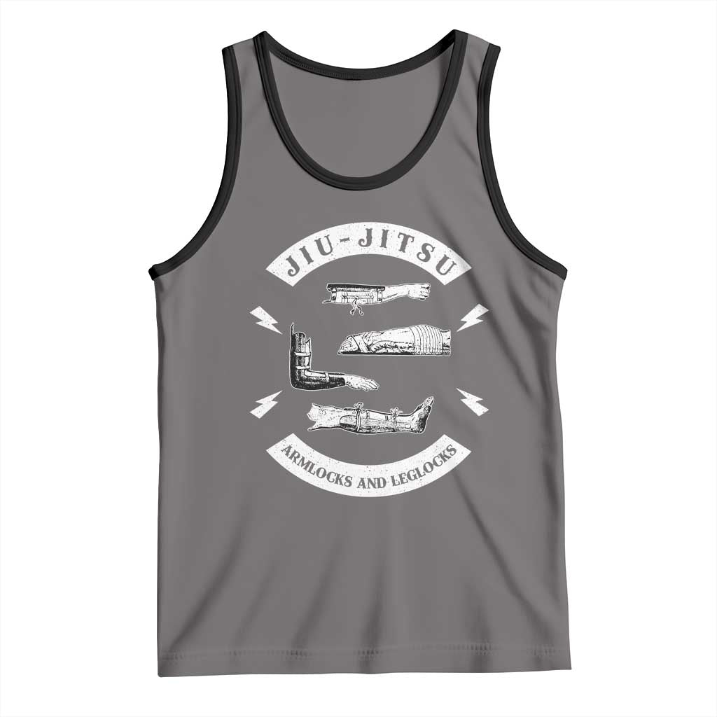 Vintage Jiu Jitsu Tank Top Armlocks and Leglocks BJJ Grappling Fans - Wonder Print Shop