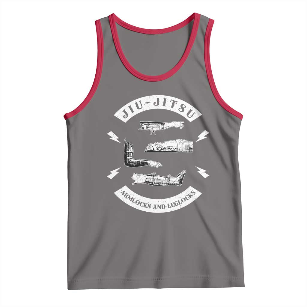 Vintage Jiu Jitsu Tank Top Armlocks and Leglocks BJJ Grappling Fans - Wonder Print Shop