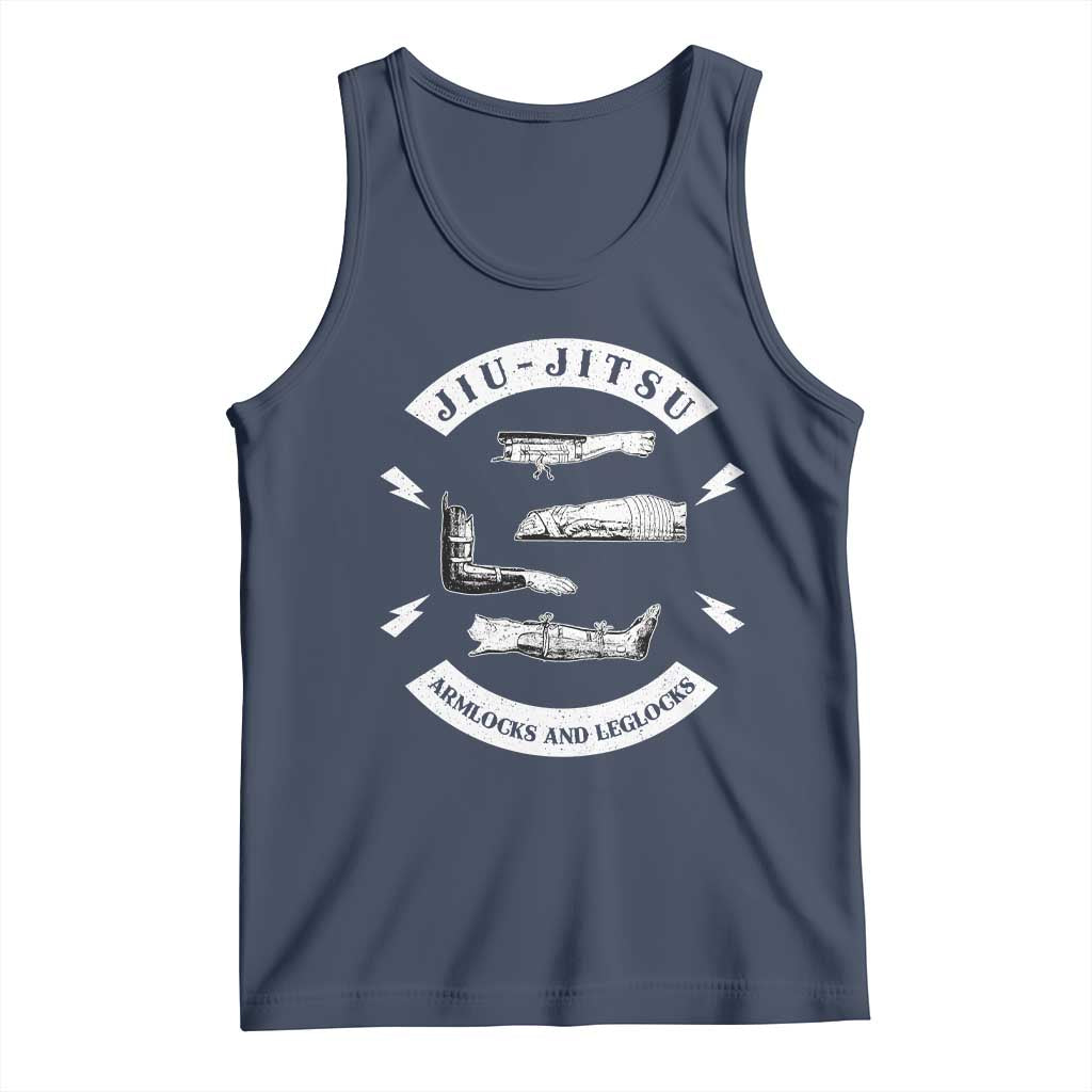Vintage Jiu Jitsu Tank Top Armlocks and Leglocks BJJ Grappling Fans - Wonder Print Shop