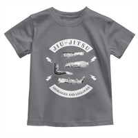 Vintage Jiu Jitsu Toddler T Shirt Armlocks and Leglocks BJJ Grappling Fans - Wonder Print Shop