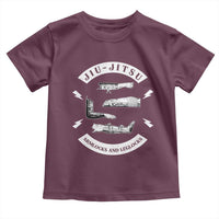 Vintage Jiu Jitsu Toddler T Shirt Armlocks and Leglocks BJJ Grappling Fans - Wonder Print Shop