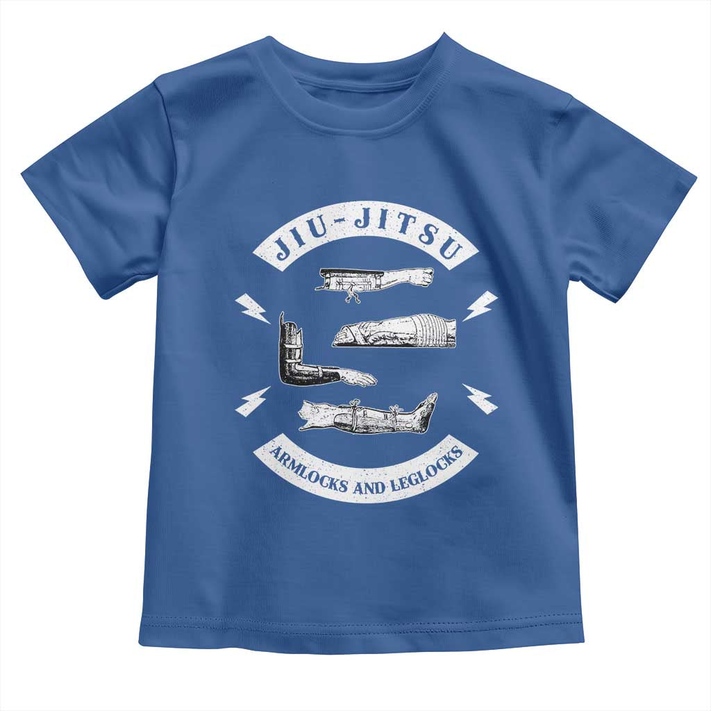 Vintage Jiu Jitsu Toddler T Shirt Armlocks and Leglocks BJJ Grappling Fans - Wonder Print Shop