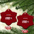 Brazilian BJJ Ceramic Ornament Touch Me First Jiu Jitsu Lesson Is Free - Wonder Print Shop
