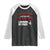 Brazilian BJJ Raglan Shirt Touch Me First Jiu Jitsu Lesson Is Free - Wonder Print Shop