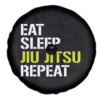 Eat Sleep Jiu Jitsu Repeat Spare Tire Cover Cool JiuJitsu BJJ - Wonder Print Shop