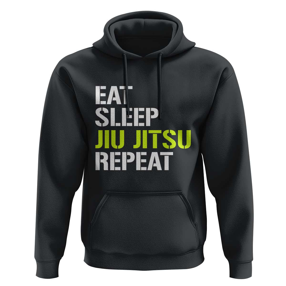 Eat Sleep Jiu Jitsu Repeat Hoodie Cool JiuJitsu BJJ - Wonder Print Shop