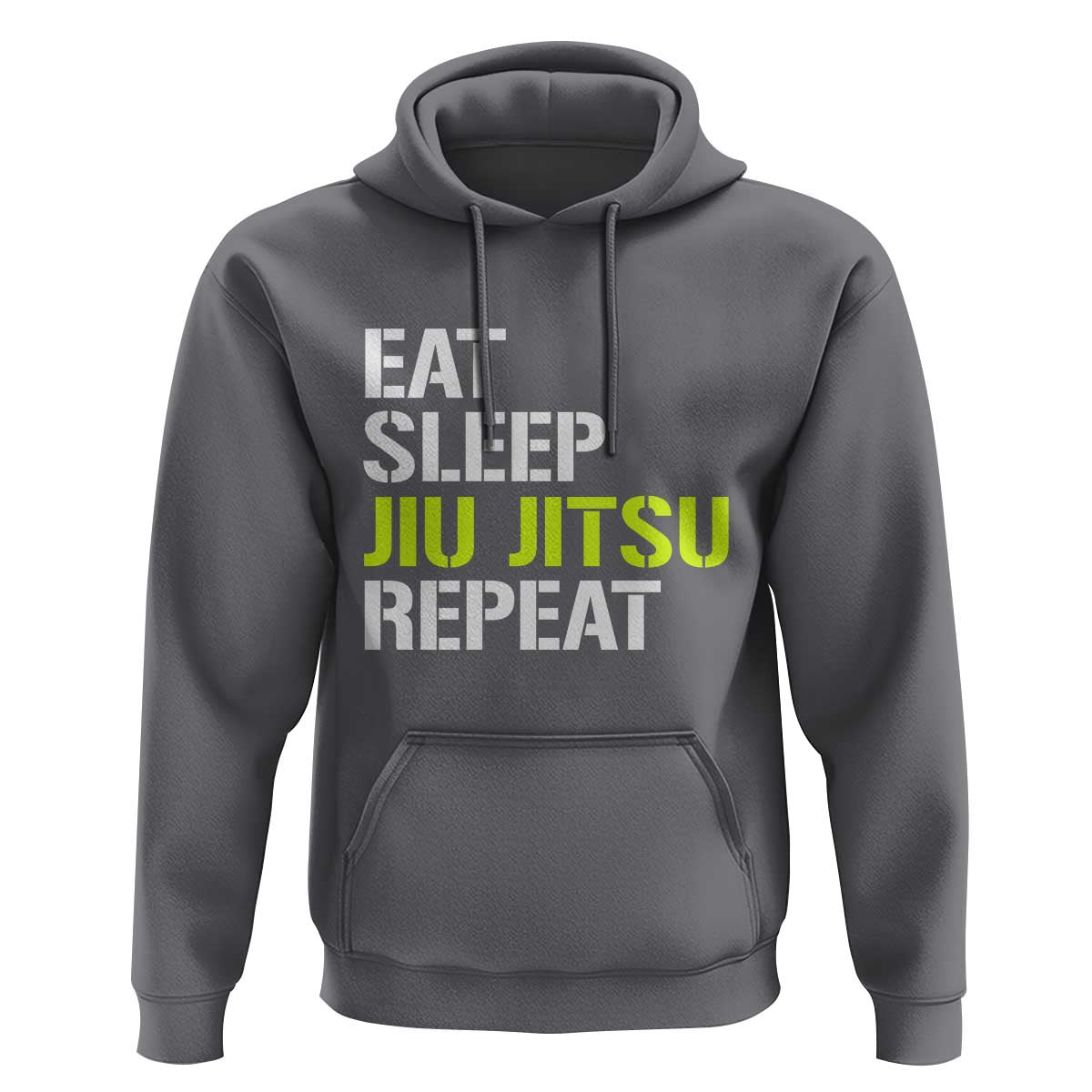 Eat Sleep Jiu Jitsu Repeat Hoodie Cool JiuJitsu BJJ - Wonder Print Shop