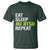 Eat Sleep Jiu Jitsu Repeat T Shirt Cool JiuJitsu BJJ - Wonder Print Shop