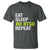 Eat Sleep Jiu Jitsu Repeat T Shirt Cool JiuJitsu BJJ - Wonder Print Shop