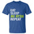 Eat Sleep Jiu Jitsu Repeat T Shirt Cool JiuJitsu BJJ - Wonder Print Shop