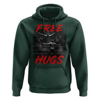 Free Hugs Wrestling Hoodie Funny Luchador Mexican Wrestler - Wonder Print Shop