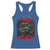 Free Hugs Wrestling Racerback Tank Top Funny Luchador Mexican Wrestler - Wonder Print Shop