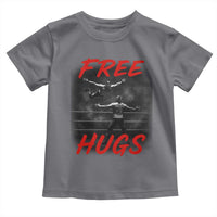Free Hugs Wrestling Toddler T Shirt Funny Luchador Mexican Wrestler - Wonder Print Shop