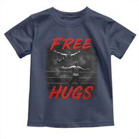 Free Hugs Wrestling Toddler T Shirt Funny Luchador Mexican Wrestler - Wonder Print Shop