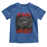 Free Hugs Wrestling Toddler T Shirt Funny Luchador Mexican Wrestler - Wonder Print Shop