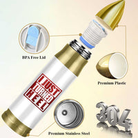 I Just Turned Heel Bullet Tumbler Pro Wrestling Retro Distressed - Wonder Print Shop