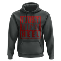 I Just Turned Heel Hoodie Pro Wrestling Retro Distressed - Wonder Print Shop