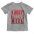 I Just Turned Heel Toddler T Shirt Pro Wrestling Retro Distressed - Wonder Print Shop