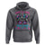 Just A Girl Who Loves Wrestling Hoodie Funny Wrestle Lover Wrestler Messy Bun - Wonder Print Shop