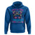 Just A Girl Who Loves Wrestling Hoodie Funny Wrestle Lover Wrestler Messy Bun - Wonder Print Shop