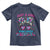 Just A Girl Who Loves Wrestling Toddler T Shirt Funny Wrestle Lover Wrestler Messy Bun - Wonder Print Shop