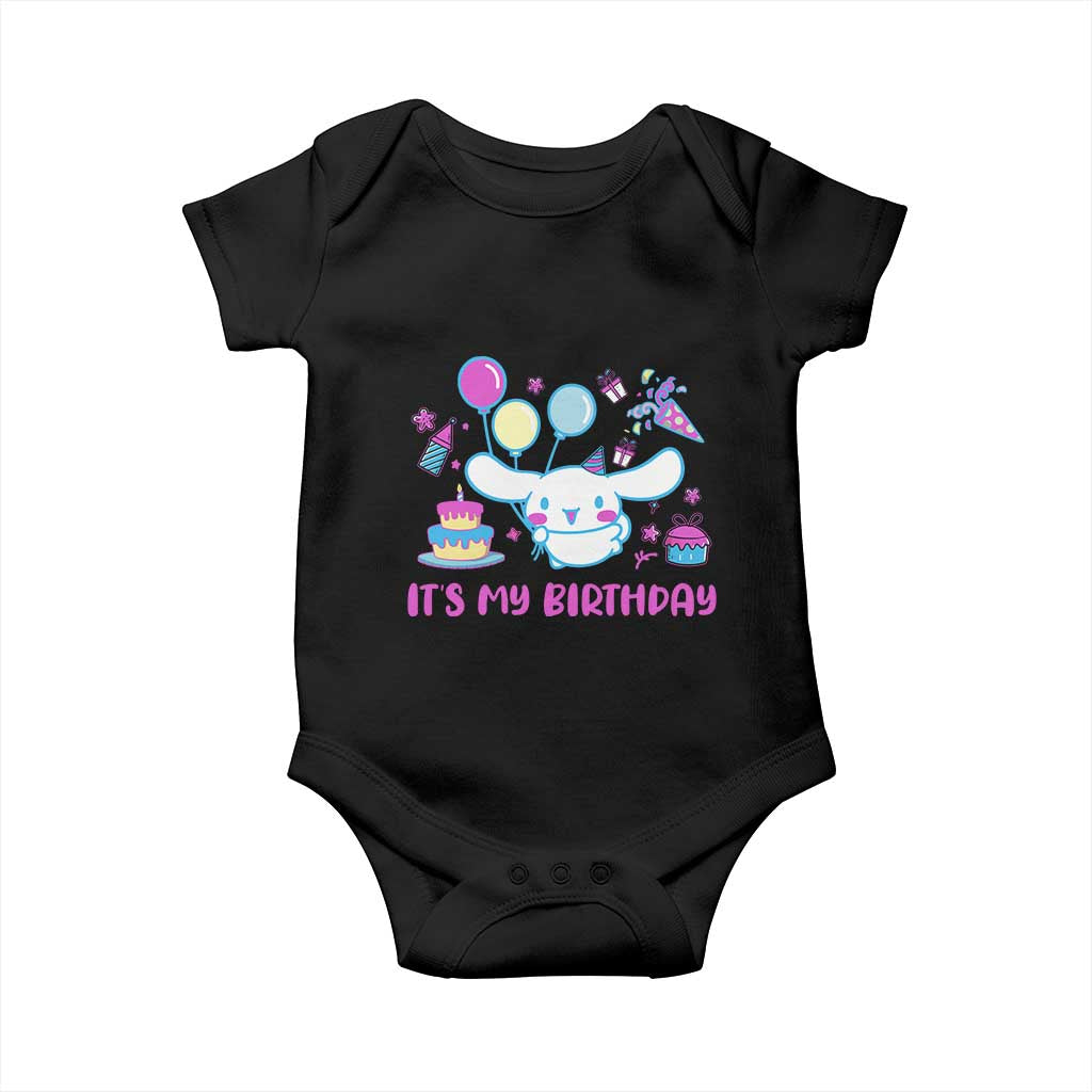 Its My Birthday Baby Onesie Girl Party Funny Bday Family Party