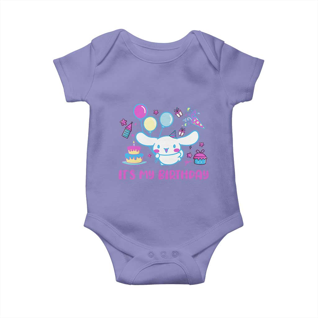 Its My Birthday Baby Onesie Girl Party Funny Bday Family Party