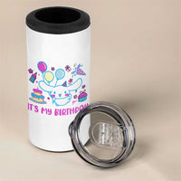 Its My Birthday 4 in 1 Can Cooler Tumbler Girl Party Funny Bday Family Party