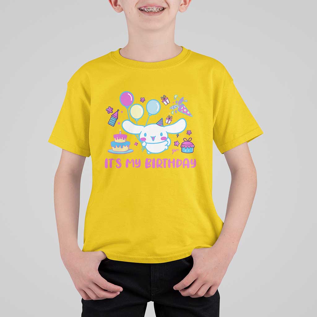 Its My Birthday T Shirt For Kid Girl Party Funny Bday Family Party