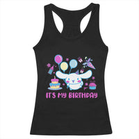 Its My Birthday Racerback Tank Top Girl Party Funny Bday Family Party