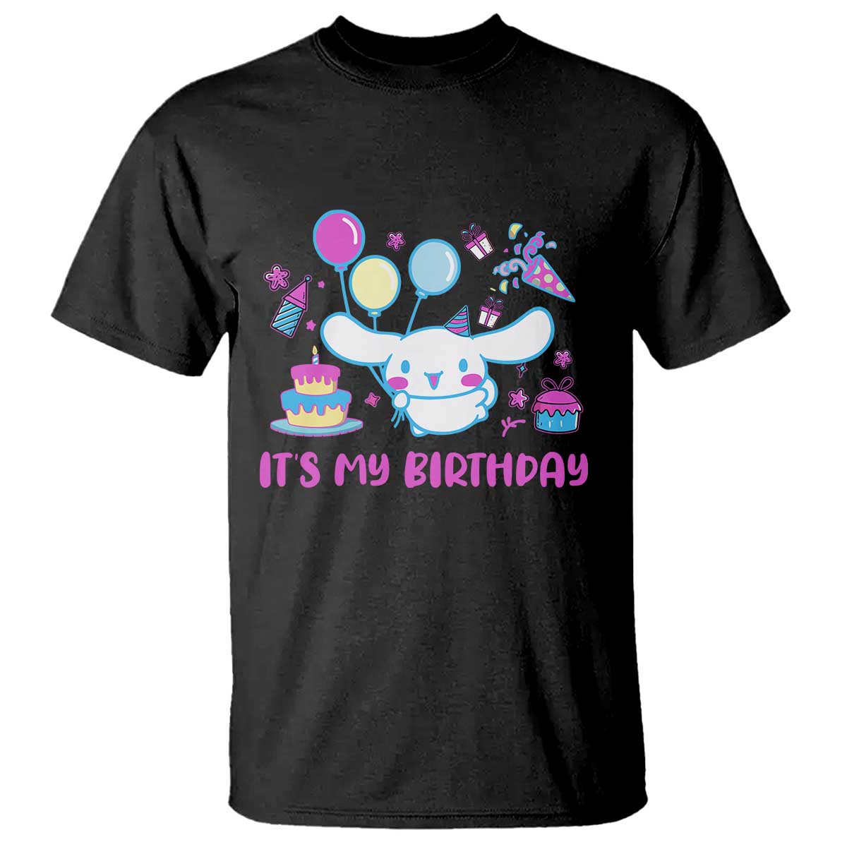 Its My Birthday T Shirt Girl Party Funny Bday Family Party