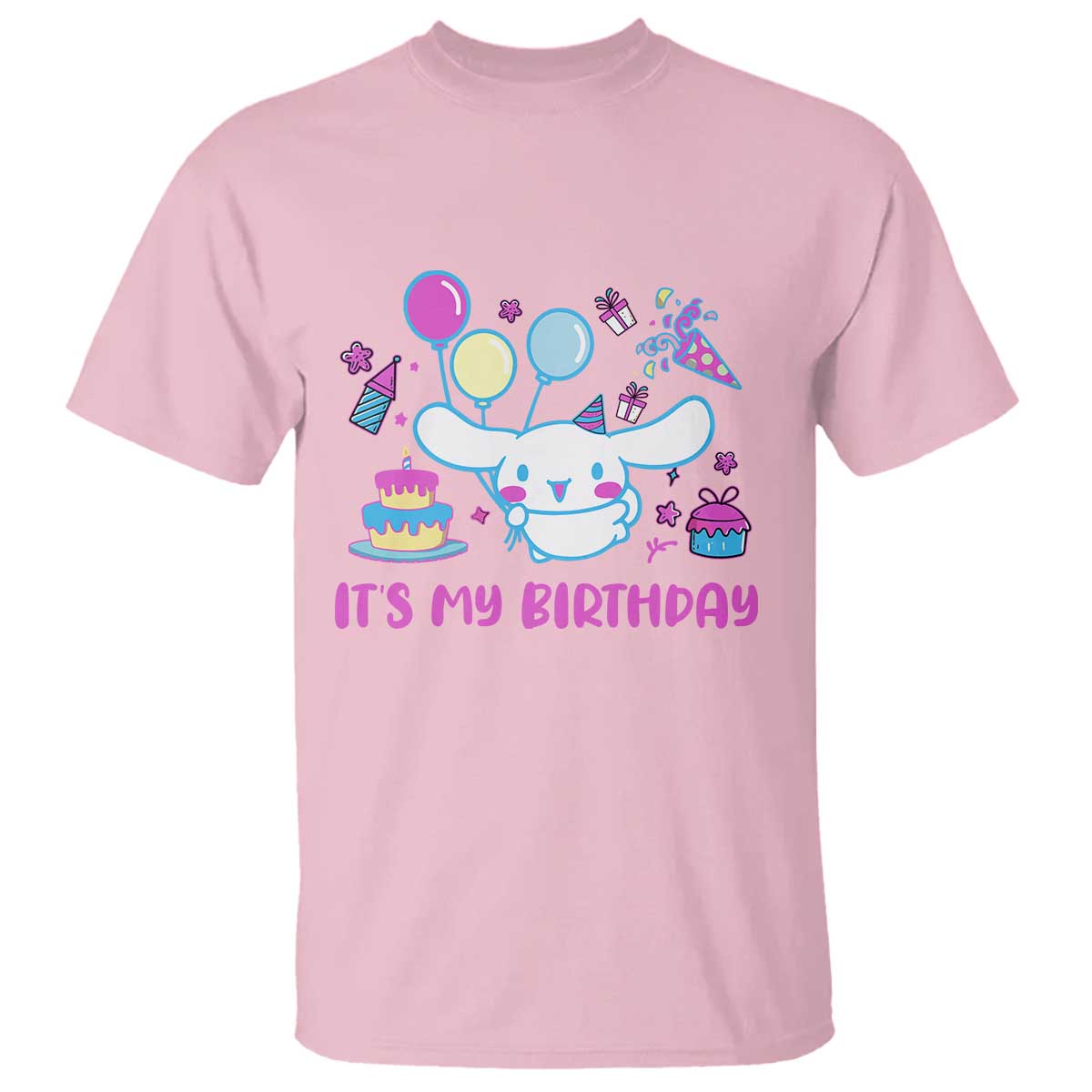Its My Birthday T Shirt Girl Party Funny Bday Family Party