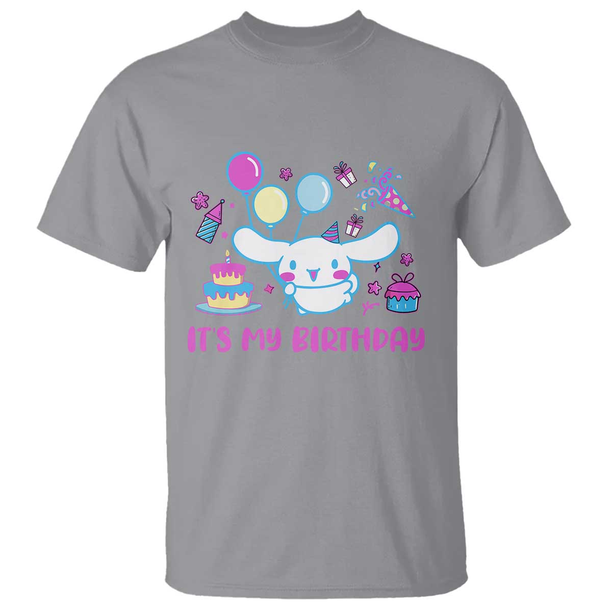 Its My Birthday T Shirt Girl Party Funny Bday Family Party