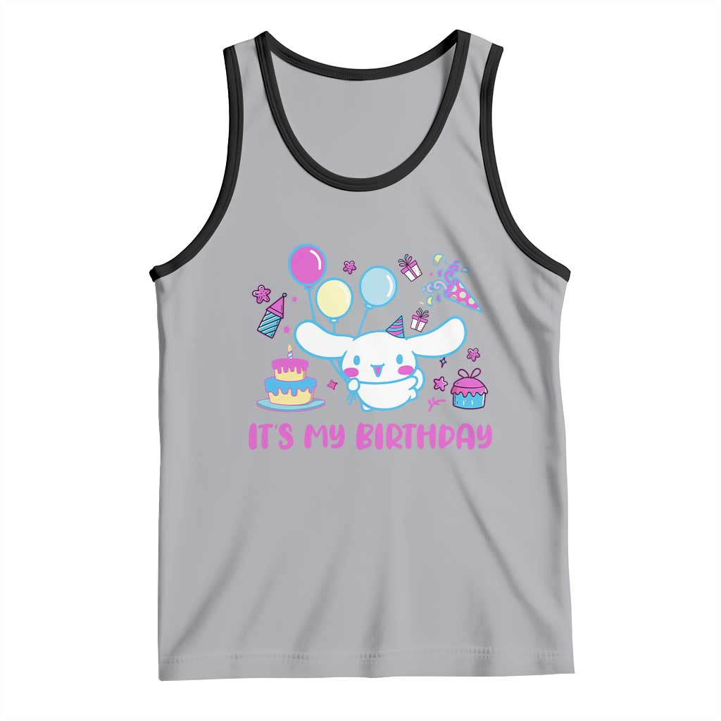 Its My Birthday Tank Top Girl Party Funny Bday Family Party