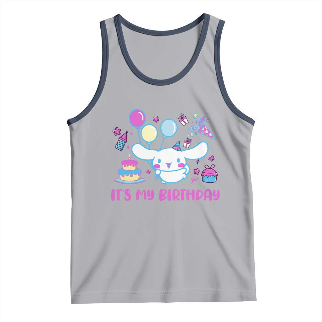 Its My Birthday Tank Top Girl Party Funny Bday Family Party