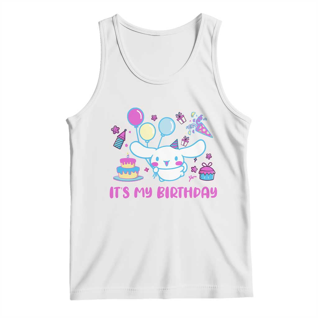 Its My Birthday Tank Top Girl Party Funny Bday Family Party